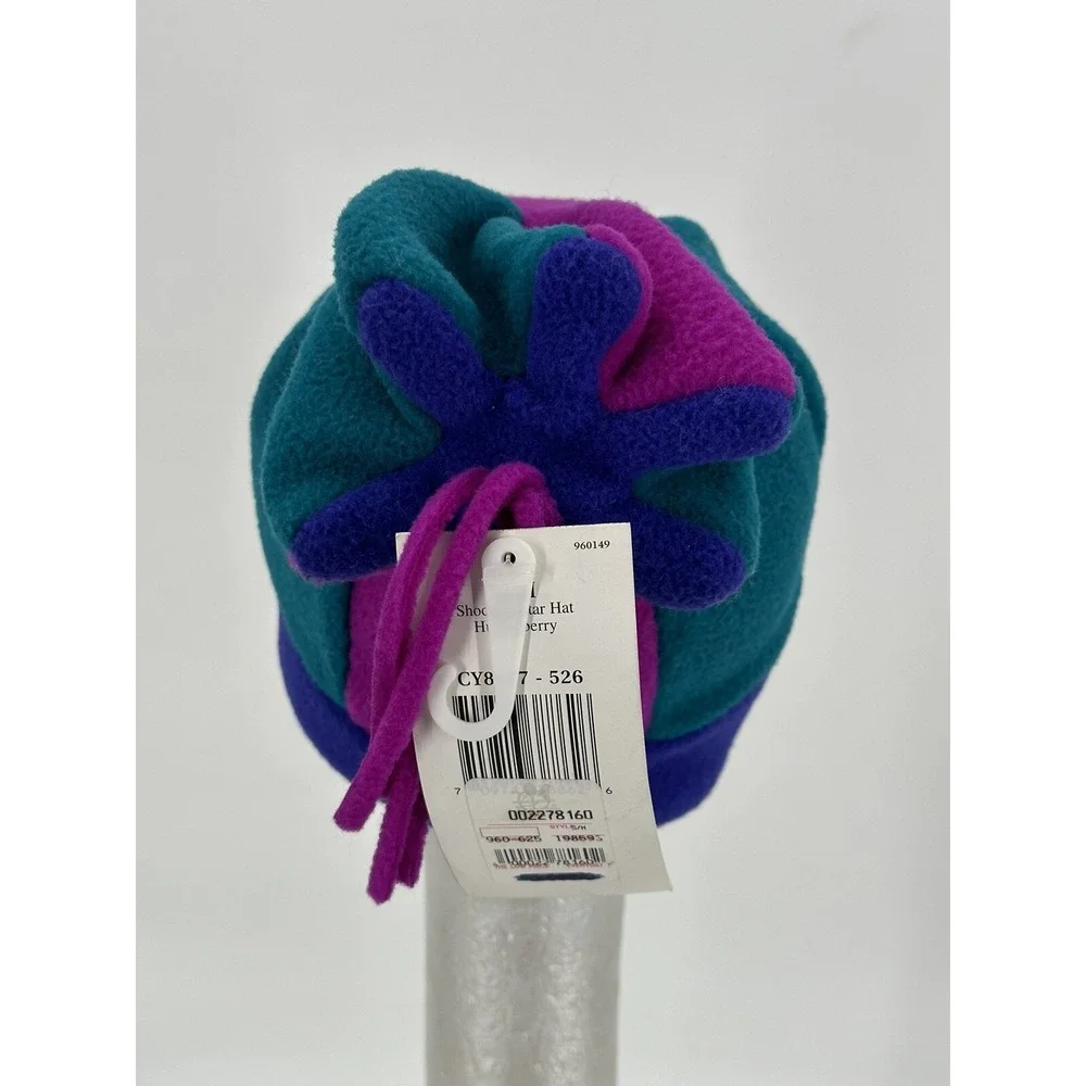 NWT Vintage Columbia Beanie Youth Shooting Star Hat Fleece Sz‎ S/M Multicolor